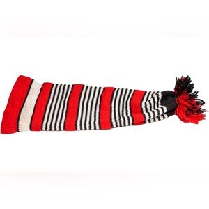 Igbo Traditional Mazi Hat Red Black White Wool Cap Large